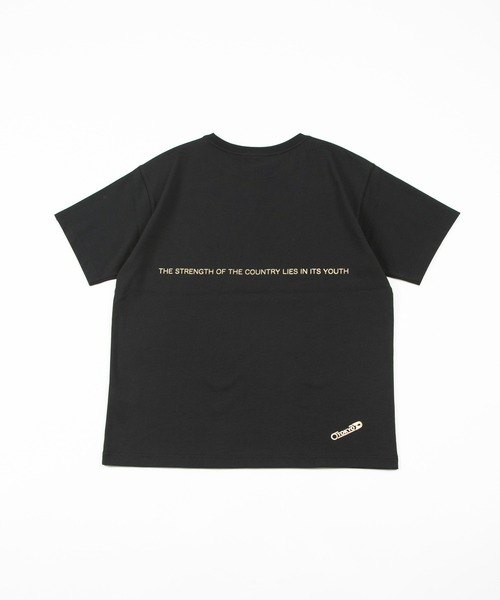 BOY LONDON(ボーイロンドン)の「【BOY LONDON】EAGLE BOY LOGO TEE(Tシャツ/カットソー・メンズ・ブラック×ゴールド・X-LARGE/LARGE/X-SMALL)」の2枚目の写真