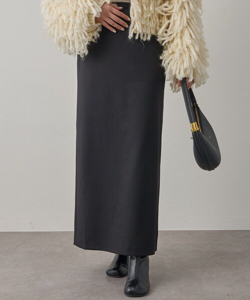 LOUNGEDRESS（ラウンジドレス）の「ペンシルマキシスカート（スカート・レディース・ブラック/アイボリー/ブラウン・MEDIUM/SMALL）」の5枚目の写真