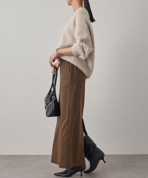 LOUNGEDRESS（ラウンジドレス）の「ペンシルマキシスカート（スカート・レディース・ブラック/アイボリー/ブラウン・MEDIUM/SMALL）」の12枚目の写真