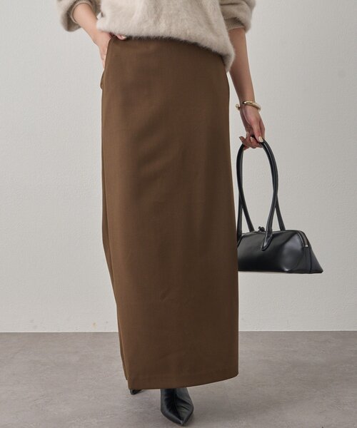 LOUNGEDRESS（ラウンジドレス）の「ペンシルマキシスカート（スカート・レディース・ブラック/アイボリー/ブラウン・MEDIUM/SMALL）」の16枚目の写真