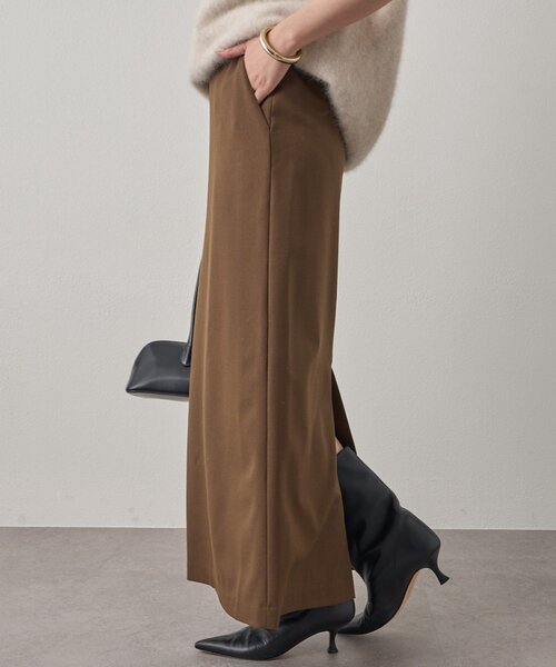 LOUNGEDRESS（ラウンジドレス）の「ペンシルマキシスカート（スカート・レディース・ブラック/アイボリー/ブラウン・MEDIUM/SMALL）」の17枚目の写真