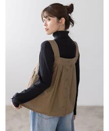 Samansa Mos2 | 【ゆべし×Samansa Mos2】前後2WAYビスチェ(ベスト)