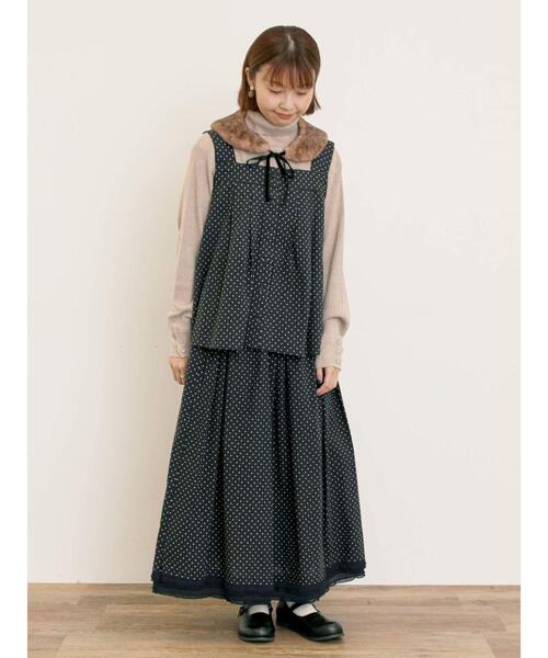 ゆべし×Samansa Mos2】前後2WAYビスチェ（ベスト）｜Samansa Mos2