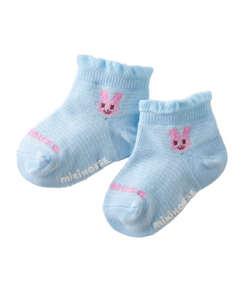 MIKI HOUSE（ミキハウス）の「ローカットソックスパック　ソックス３足セット(11-17cm)（ソックス/靴下・キッズ・ホワイト/ピンク/マルチ/ブルー・11-13cm/13-15cm/15-17cm）」の10枚目の写真