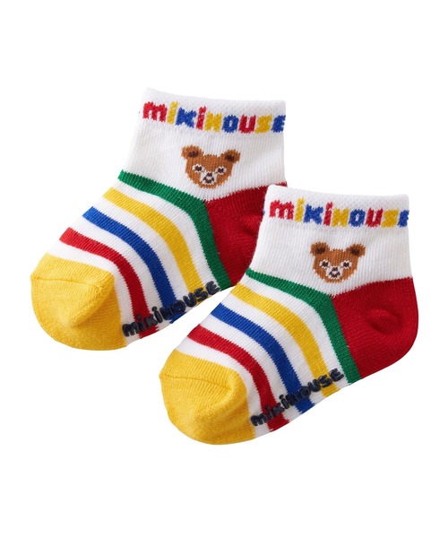 MIKI HOUSE（ミキハウス）の「ローカットソックスパック　ソックス３足セット(11-17cm)（ソックス/靴下・キッズ・ホワイト/ピンク/マルチ/ブルー・11-13cm/13-15cm/15-17cm）」の19枚目の写真