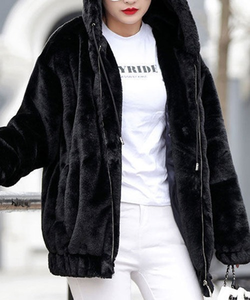 セール】フードファーパーカー（パーカー）｜SallyLunn（サリーラン