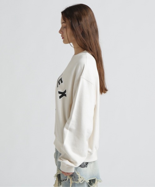 MOUSSY(マウジー)の「《AVIREX×MOUSSY》SWEAT(スウェット・レディース・レッド/グレー/オフホワイト・F)」の12枚目の写真
