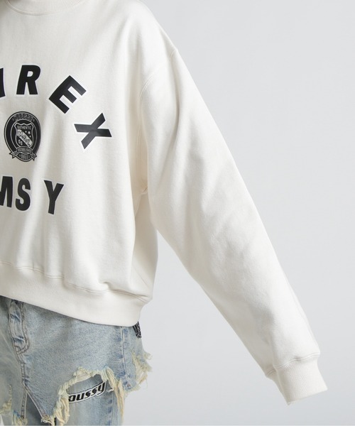 MOUSSY(マウジー)の「《AVIREX×MOUSSY》SWEAT(スウェット・レディース・レッド/グレー/オフホワイト・F)」の16枚目の写真