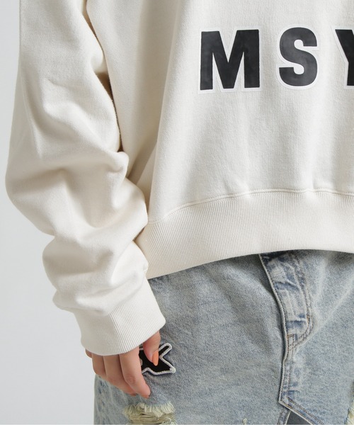 MOUSSY(マウジー)の「《AVIREX×MOUSSY》SWEAT(スウェット・レディース・レッド/グレー/オフホワイト・F)」の17枚目の写真