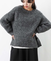 LUCA/LADY LUCK LUCA | LC/LLL MIXヤーン畦編みゆるプルオーバー(ニット/セーター)