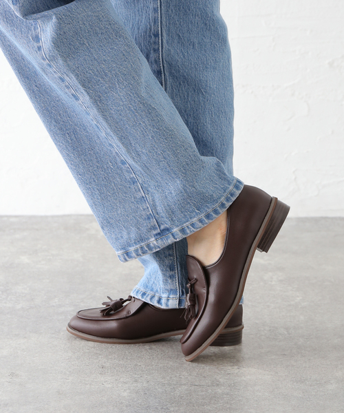 B.C STOCK（ベーセーストック）の「タッセルローファー（その他シューズ・レディース・ブラウン/ブラック・SMALL/MEDIUM/LARGE）」の14枚目の写真