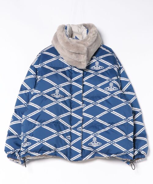 Vivienne Westwood リバーシブル ダウンジャケット 2 オーブ Rokkodo/Vivienne Westwood RED LABEL 静岡店:リサイクルポリエステル