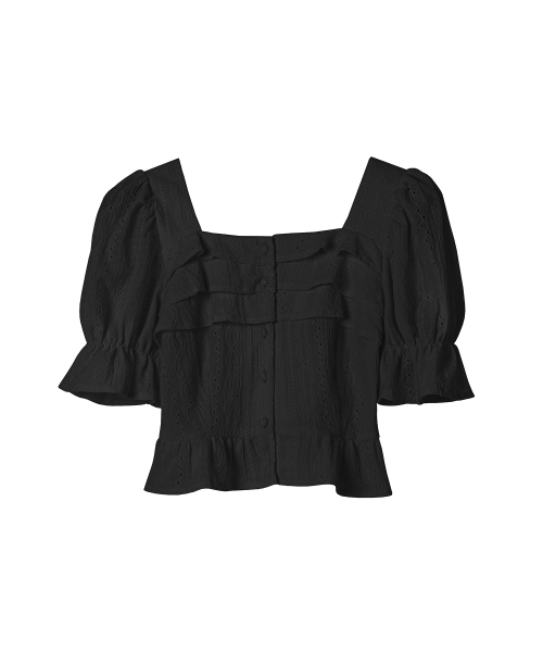 AVANDRESS(アバンドレス )の「punching frill blouse IVORY(シャツ/ブラウス・レディース・その他・SMALL/MEDIUM)」の4枚目の写真
