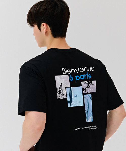 CHASECULT(チェイスカルト)の「男性フォトグラフィック半袖Tシャツ-DCRK5830E03(Tシャツ/カットソー・メンズ・ブラック・95/100/105)」の2枚目の写真
