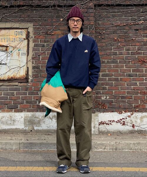 OUTSTANDING（アウトスタンディング）の「MIGHTY TIGER LOGO SWEAT_NAVY（スウェット・レディース・その他・SMALL/MEDIUM/LARGE/X-LARGE）」の9枚目の写真