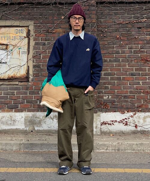OUTSTANDING（アウトスタンディング）の「MIGHTY TIGER LOGO SWEAT_NAVY（スウェット・レディース・その他・SMALL/MEDIUM/LARGE/X-LARGE）」の2枚目の写真