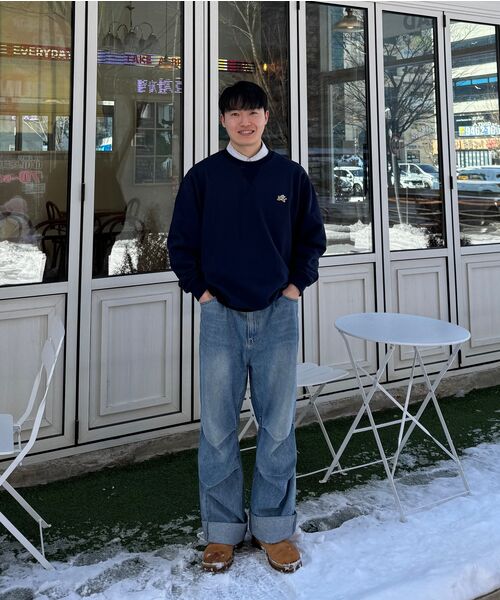 OUTSTANDING（アウトスタンディング）の「MIGHTY TIGER LOGO SWEAT_NAVY（スウェット・レディース・その他・SMALL/MEDIUM/LARGE/X-LARGE）」の3枚目の写真