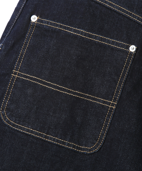 TRILLION（トリリオン）の「リバースカーペンターセルビッチワイドデニムパンツ[インディゴ]（デニムパンツ・レディース・その他・LARGE/X-LARGE/MEDIUM）」の12枚目の写真