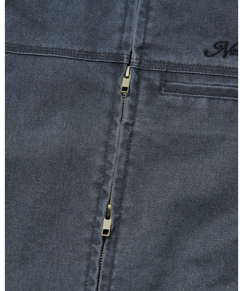 NOMANUAL（NOMANUAL）の「WASHED WORK JACKET - WASHED CHARCOAL（ミリタリージャケット・レディース・その他・MEDIUM/LARGE/X-LARGE）」の7枚目の写真
