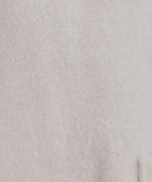 SHOO・LA・RUE（シューラルー）の「【あったか】ボリュームフードが小顔効果 スライバーフーディーコート（その他アウター・レディース・チャコールグレー/アイボリー・01/02/03/04）」の7枚目の写真