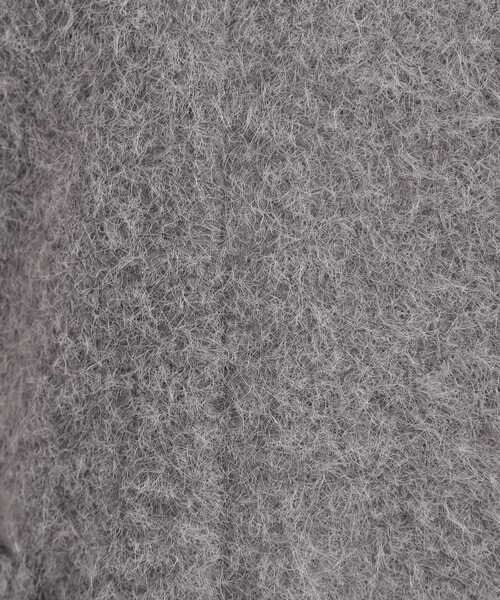 SHOO・LA・RUE（シューラルー）の「【あったか】ボリュームフードが小顔効果 スライバーフーディーコート（その他アウター・レディース・チャコールグレー/アイボリー・01/02/03/04）」の11枚目の写真