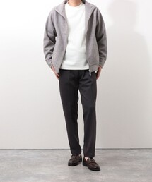 NOLLEY'S LIGHT | 《ビジカジ/セットアップ対応》杢ジャージ　イージーパンツ(その他パンツ)