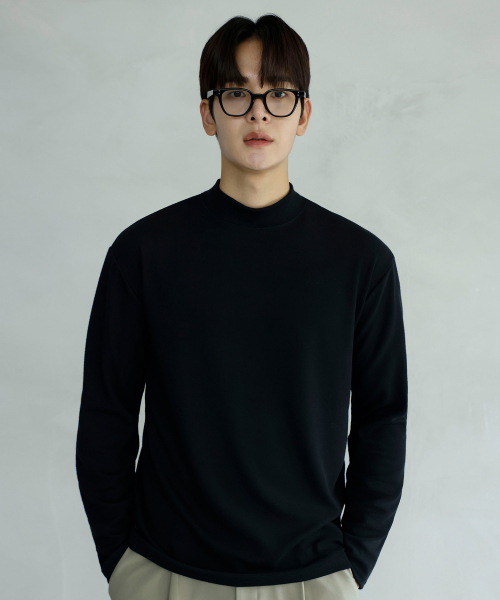 SIGNATURE（シグネチャ）の「モックネックニットTシャツ[ブラック]（ニット/セーター・レディース・その他・MEDIUM/LARGE）」の13枚目の写真