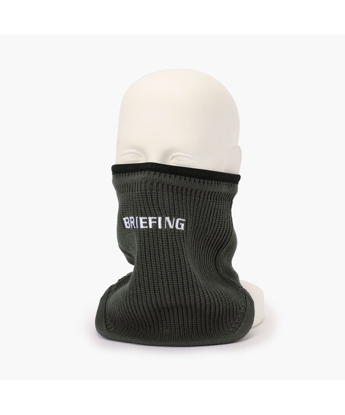 BRIEFING（ブリーフィング）の「KNIT NECK WARMER（ネックウォーマー/スヌード・メンズ・グレー/ブラック/ネイビー・FREE）」の2枚目の写真