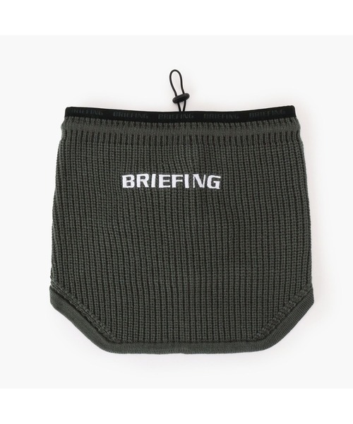 BRIEFING（ブリーフィング）の「KNIT NECK WARMER（ネックウォーマー/スヌード・メンズ・グレー/ブラック/ネイビー・FREE）」の4枚目の写真