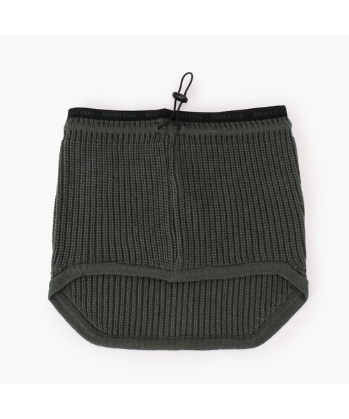 BRIEFING（ブリーフィング）の「KNIT NECK WARMER（ネックウォーマー/スヌード・メンズ・グレー/ブラック/ネイビー・FREE）」の5枚目の写真