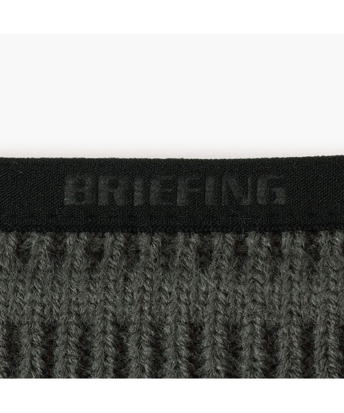 BRIEFING（ブリーフィング）の「KNIT NECK WARMER（ネックウォーマー/スヌード・メンズ・グレー/ブラック/ネイビー・FREE）」の7枚目の写真
