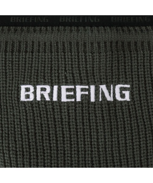 BRIEFING（ブリーフィング）の「KNIT NECK WARMER（ネックウォーマー/スヌード・メンズ・グレー/ブラック/ネイビー・FREE）」の9枚目の写真