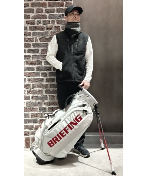 BRIEFING（ブリーフィング）の「KNIT NECK WARMER（ネックウォーマー/スヌード・メンズ・グレー/ブラック/ネイビー・FREE）」の12枚目の写真