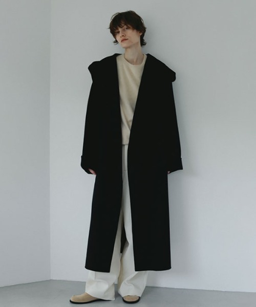 ETRE TOKYO(エトレトウキョウ)の「SANTEデザインベルトダブルフェイスパンツ(その他パンツ・レディース・オフホワイト/ネイビー/キャメル・S/M)」の12枚目の写真