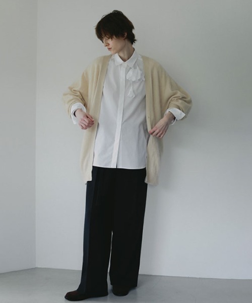 ETRE TOKYO(エトレトウキョウ)の「SANTEデザインベルトダブルフェイスパンツ(その他パンツ・レディース・オフホワイト/ネイビー/キャメル・S/M)」の15枚目の写真