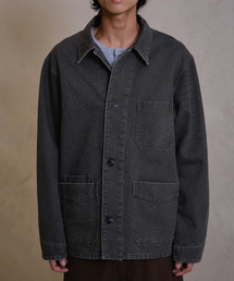 DIVEIN（ダイブイン）の「OLD COTTON CHORE JACKET (KHAKI BROWN)（その他アウター）」