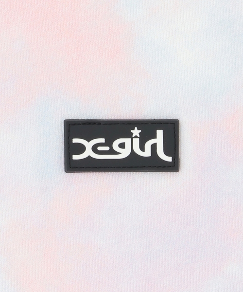 X-girl Stages（エックスガールステージス）の「総柄プリント トレーナー（スウェット・キッズ・ライトブルー/カラフル・140cm/130cm/120cm/90cm/100cm/110cm）」の8枚目の写真