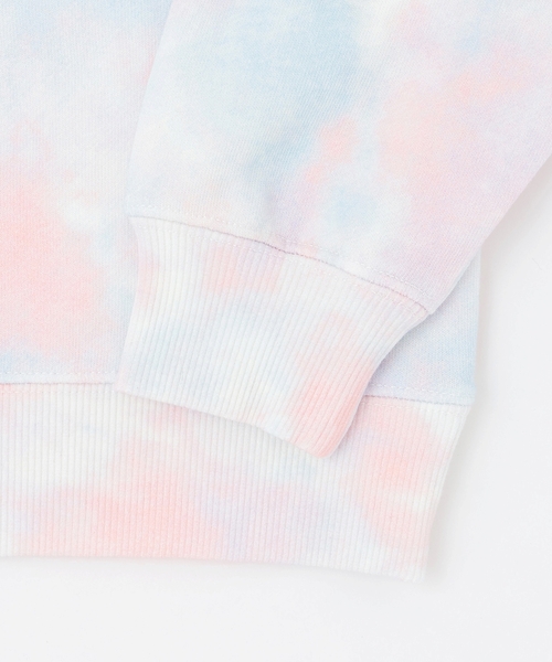 X-girl Stages（エックスガールステージス）の「総柄プリント トレーナー（スウェット・キッズ・ライトブルー/カラフル・140cm/130cm/120cm/90cm/100cm/110cm）」の7枚目の写真