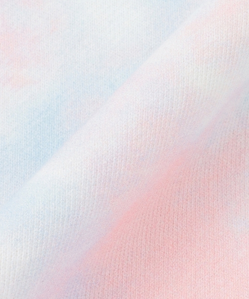 X-girl Stages（エックスガールステージス）の「総柄プリント トレーナー（スウェット・キッズ・ライトブルー/カラフル・140cm/130cm/120cm/90cm/100cm/110cm）」の5枚目の写真