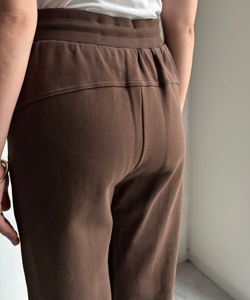 DouDou（ドゥドゥ）の「【WEB限定】セミフレア裏毛パンツ（その他パンツ・レディース・グレー/ブラウン/ブラック・FREE）」の15枚目の写真