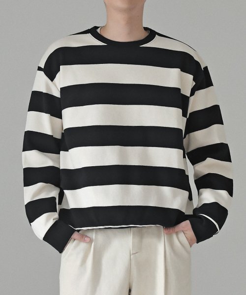 VERYVAIN(ベリベーン)の「GIRDLE SWEAT SHIRTS (BLACK)(スウェット・メンズ・その他・LARGE/MEDIUM)」の1枚目の写真