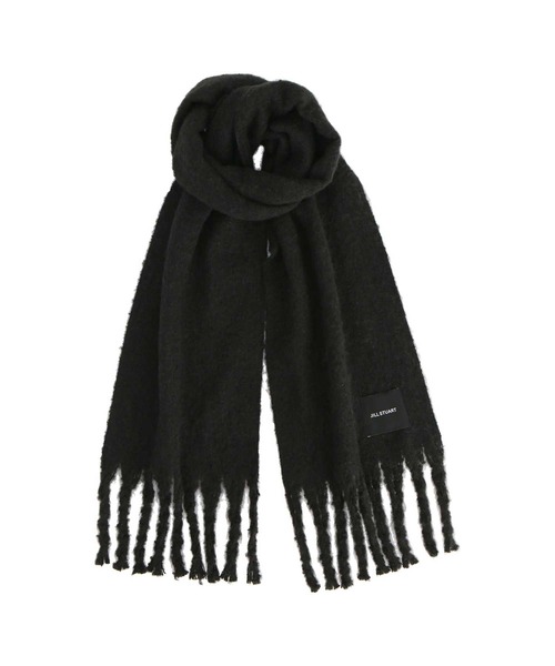 JILL STUART（ジルスチュアート）の「ポリエステルウールシャギーマフラー（マフラー・レディース・ホワイト/ピンク/グリーン/レッド/ライラック/ブラック/ブルー系/ライトグレー・FREE）」の11枚目の写真