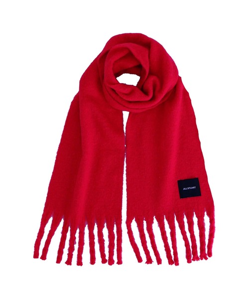 JILL STUART（ジルスチュアート）の「ポリエステルウールシャギーマフラー（マフラー・レディース・ホワイト/ピンク/グリーン/レッド/ライラック/ブラック/ブルー系/ライトグレー・FREE）」の22枚目の写真