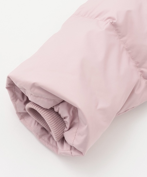 mezzo piano Junior（メゾピアノジュニア）の「【撥水】暖かファーフーディリサイクルダウンブルゾン（ダウンジャケット/コート・キッズ・ピンク/ブラック/アイボリー・L:160cm/S:140cm/M:150cm）」の13枚目の写真