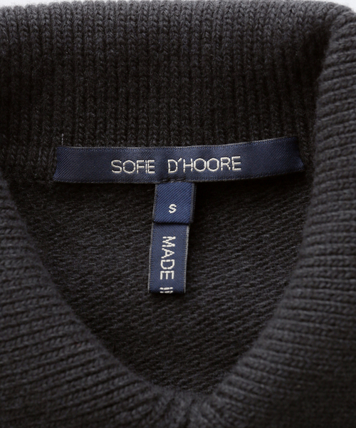 SOFIE D'HOORE ソフィードール バイカラーカシミヤニット セーター SOFIE D'HOORE ソフィードール バイカラーカシミヤニット セーター
