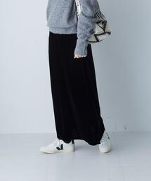 かぐれ | レーヨンシルクベルベットスカート(スカート)