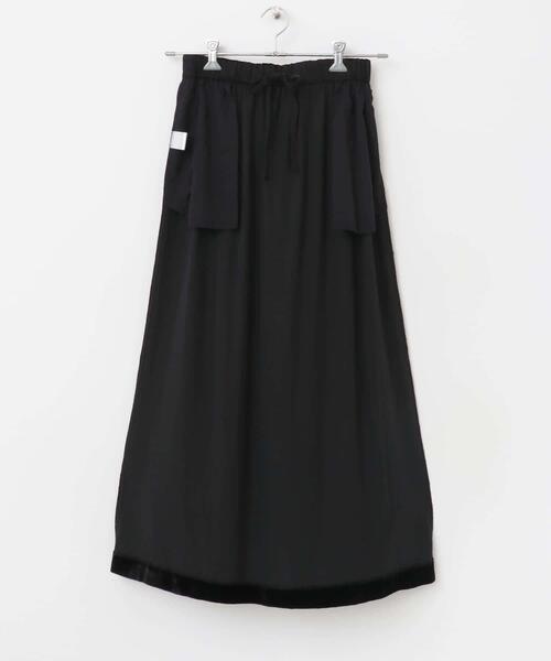かぐれ(カグレ)の「レーヨンシルクベルベットスカート(スカート・レディース・ブラック・FREE)」の17枚目の写真