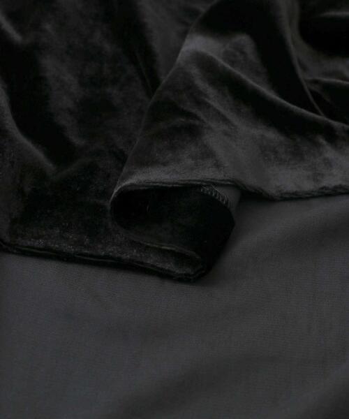 かぐれ(カグレ)の「レーヨンシルクベルベットスカート(スカート・レディース・ブラック・FREE)」の18枚目の写真