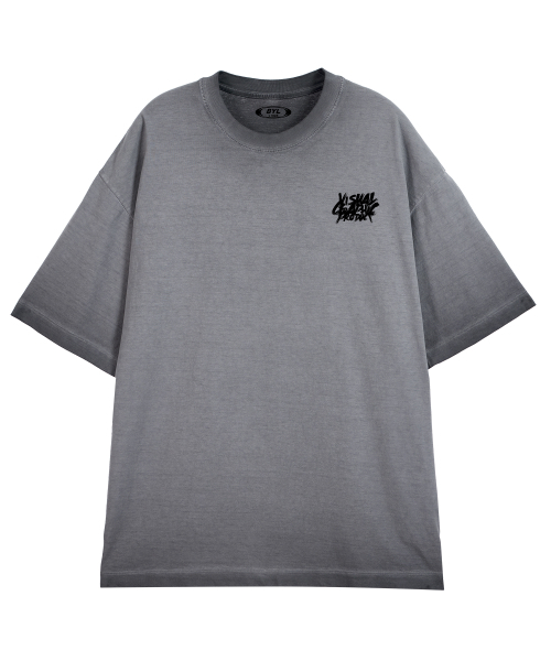 BY.L（バイエル）の「ペイントグラフィティロゴピグメント半袖Tシャツグレー（Tシャツ/カットソー・メンズ・その他・MEDIUM/LARGE/X-LARGE/XX-LARGE）」の4枚目の写真