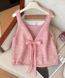 キャミソール（ピンク/桃色系・リボン）ファッション通販 - ZOZOTOWN